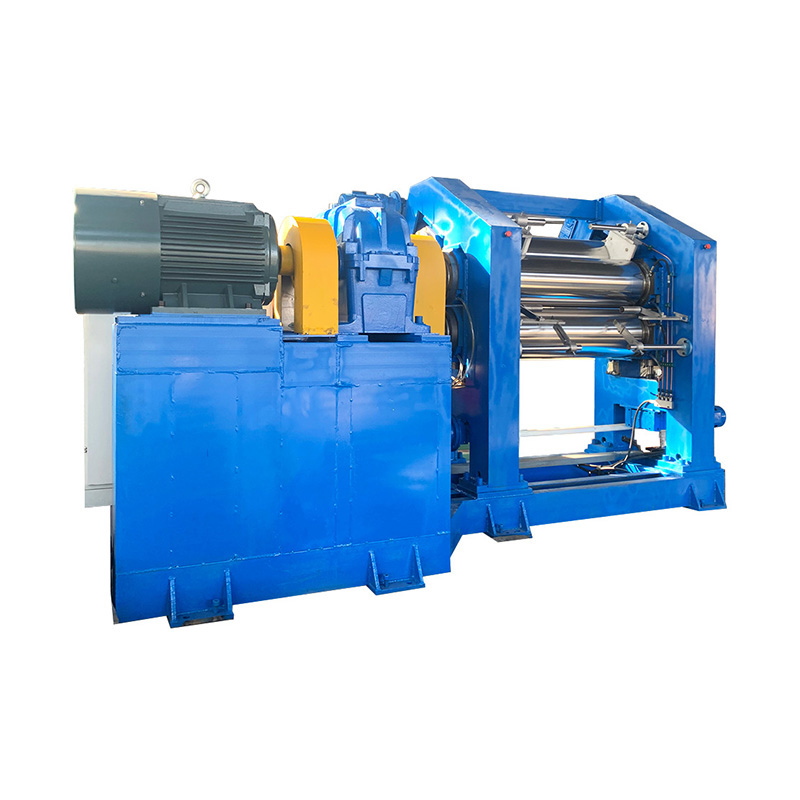 3 রোলস রাবার ক্যালেন্ডার মেশিন