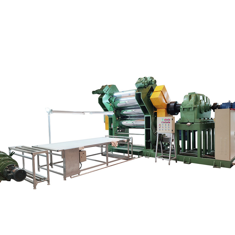 3 রোলস রাবার ক্যালেন্ডার মেশিন