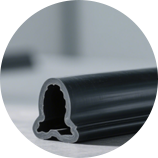 রাবার/সিলিকন এক্সট্রুডার মেশিন